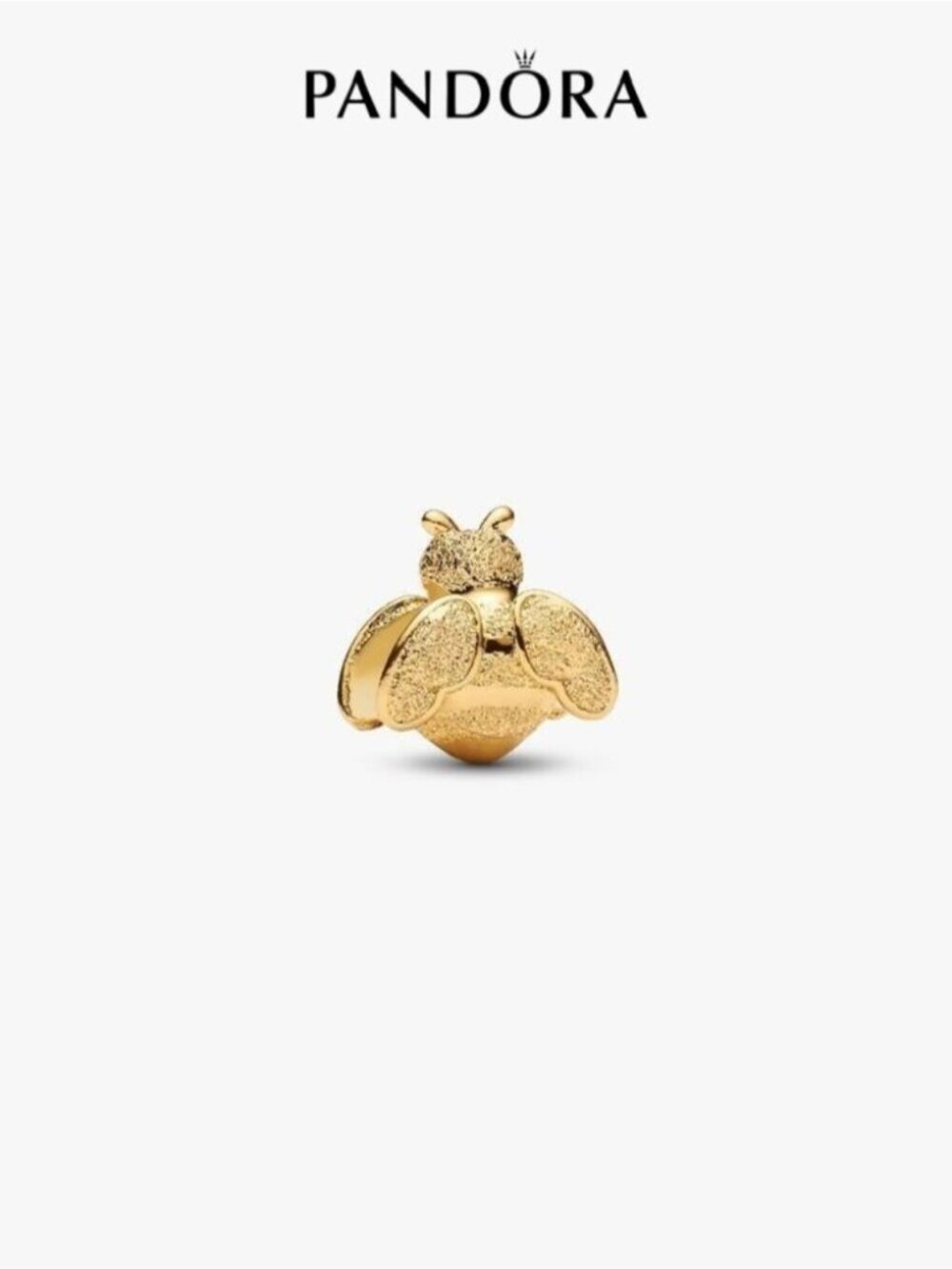 Pandora Textured Bee Mini Charm